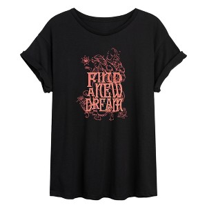 Women's Disney Princess Rapunzel Find a New Dream Relaxed Fit T-Shirt ...