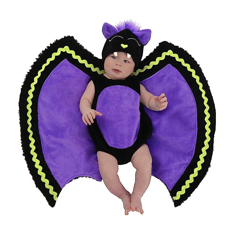 Princess Paradise Toddler Swaddle Wings Baby Bat Costume, 1 of 4