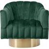 Meridian Furniture,Farrah Velvet Accent Chair - 3 of 4