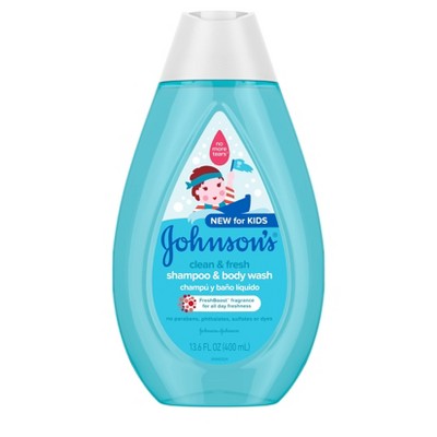 johnson baby shampoo active fresh