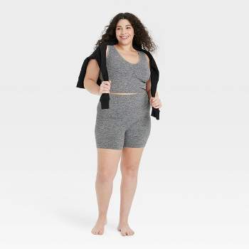 Women's High-rise Seamless Bike Shorts - Wild Fable™ Black 3x : Target