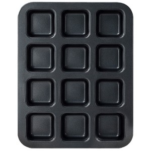 The Lakeside Collection 12-Cavity Square Muffin Pan - 1 of 2