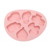 Unique Bargains Chocolate Mould 6-Cavity Transportation Theme Candy Mould Hand Wash 8.27"x6.26"x0.79" 1 Pc - 3 of 4