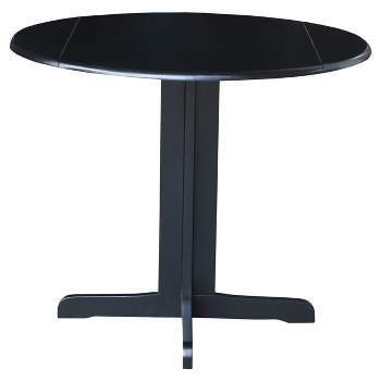 Oval 36" Dual Drop Leaf Table - International Concepts