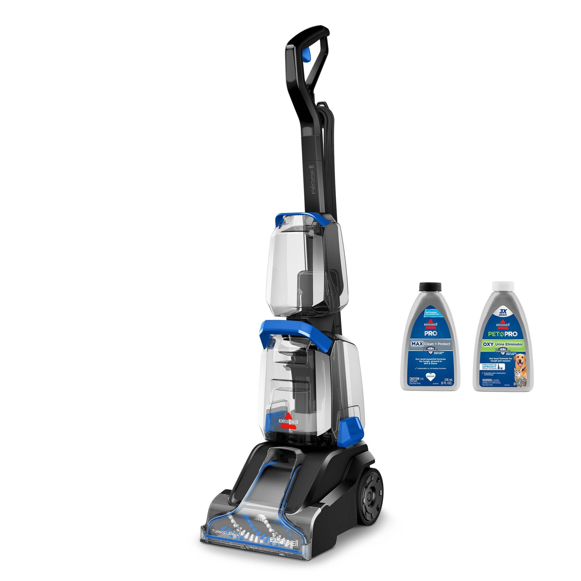 BISSELL TurboClean Carpet Cleaner 3939 - 7.5" Cleaning Path - Black