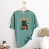 Black Cat Social Club Pumpkin - Garment Dyed Tee - 2 of 3