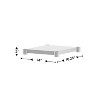 Flash Furniture Galvanized Under Shelf for Prep and Work Tables - Adjustable Lower Shelf for Stainless Steel Tables - 4 of 4