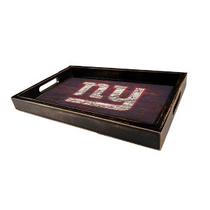 NFL New York Giants Distressed tray - 1 of 3