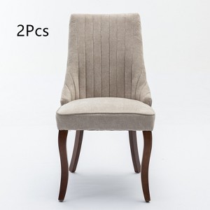 Anybear Dining Chairs, Upholstered Accent Chair for Dining Room, Set of 2 - 1 of 4