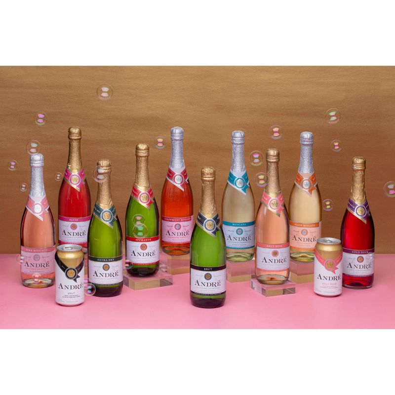 Andre Blush Champagne Sparkling Wine - 750ml Bottle, 4 of 6