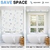Shower Curtain for Bathroom (53" W x 95" L, Blue) - 3 of 3