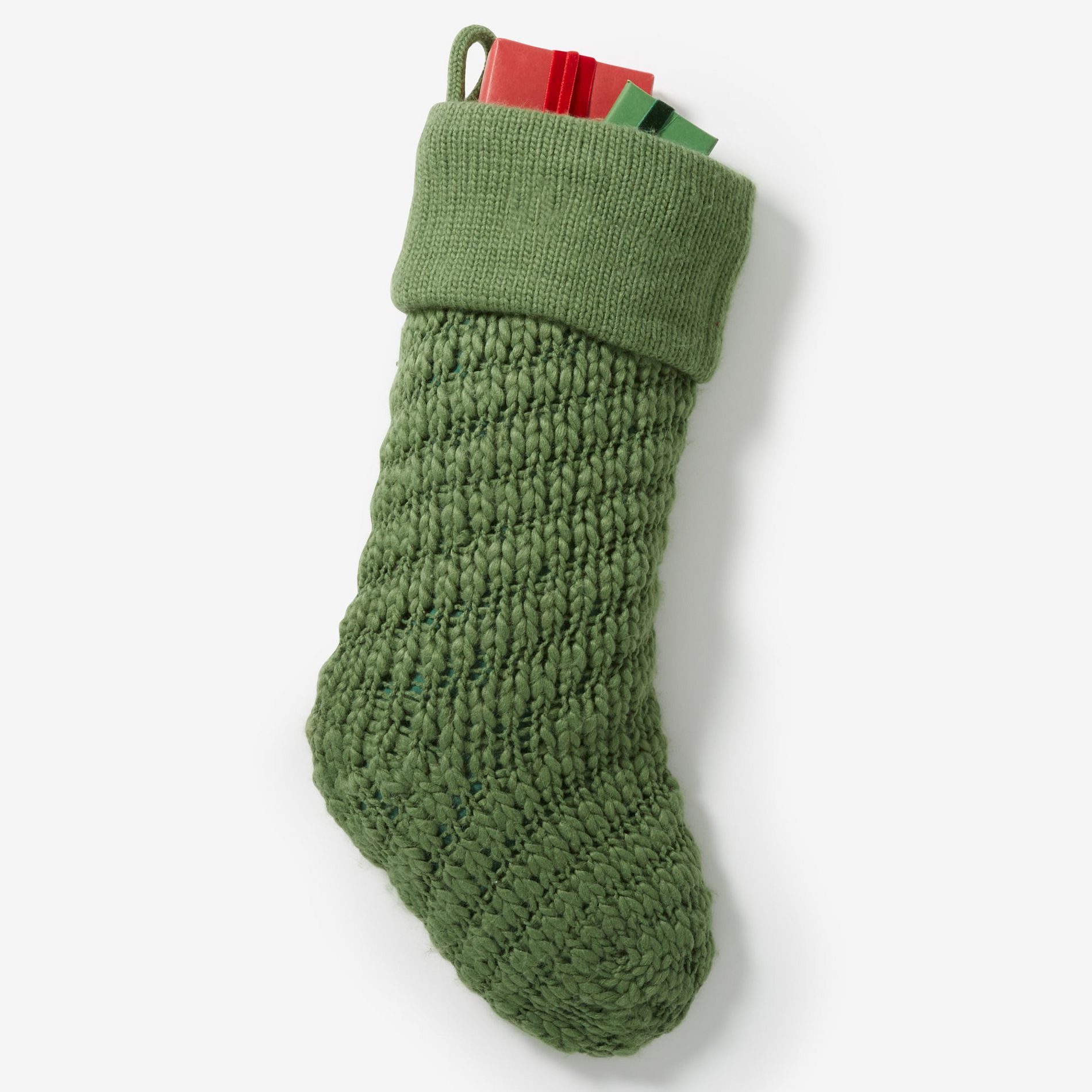 Personalization Mall Knit Noel Christmas Stocking