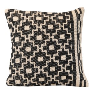 Southwest Pattern Hand Woven 18x18" Outdoor Decorative Throw Pillow  - Foreside Home & Garden - 1 of 4