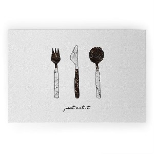 Orara Studio Just Eat It Welcome Mat - society6 - 1 of 3