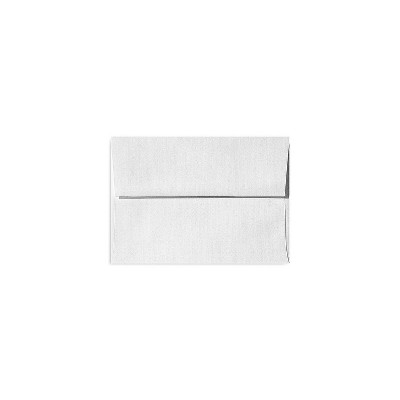 LUX A1 Invitation Envelopes (3 5/8 x 5 1/8) 500/Box White Linen (4865-WLI-500)