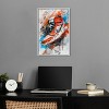 Notoriart Colorful Splatter Sneaker Wall Art Framed - 2 of 4