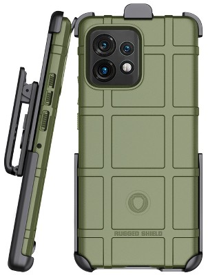 Toughcase Clear MagSafe SlimShield Case + Belt Clip Holster – For Motorola Edge Plus 2023