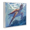 Stupell Industries Deep Ocean Sea Turtle Framed Giclee Art - 2 of 4