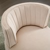 PAGED 360 Degree Swivel Accent Chair Round Armchairs with Wide Upholstered, Sofa Chairs for Living Room - 2 of 4