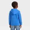 Toddler Boys' Fleece Zip-Up Hoodie Sweatshirt - Cat & Jack™ - 2 of 3