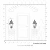 Livex Lighting Exeter 3 - Light Post Light in  Bronze - 2 of 2