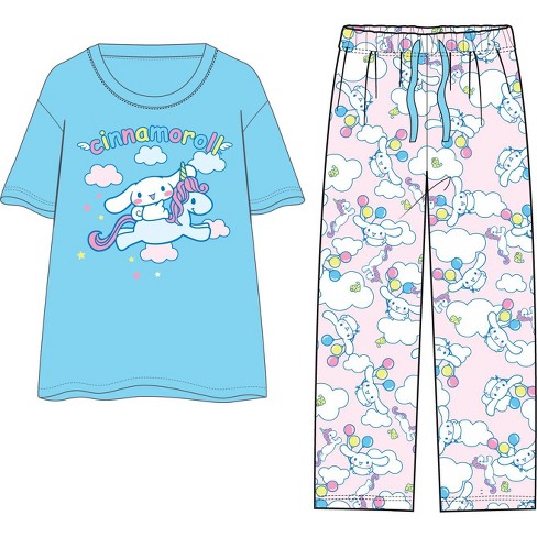 Hello Kitty Strawberry Milk Tank & Shorts Girls Lounge Set