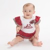 Pavilion Gift Company - Crimson & Gray - #1 Fan Onesie Dress 0-6 Months - Leotards and Bodysuits - 2 of 4