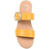 Journee Collection Womens Crysta Tru Comfort Foam Slide Flat Sandals Orange 11 - 4 of 4