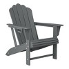 WestinTrends Highland Outdoor Patio HDPE Adirondack Chair With Cup Holder - 4 of 4