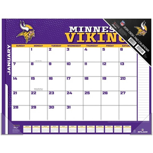 Vikings Nfl Schedule 2025 Calendar Printable
