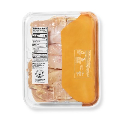 Fresh All Natural Boneless & Skinless Thin Sliced Chicken Breast Value - price per lb - Good & Gather™
