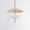Troy Lighting Dion 3 - Light Pendant in  Patina Brass Opal Shade - 2 of 4