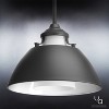 Urban Ambiance Luxury Americana Pendant Light,  8.25"H x 11"W,  Charcoal Finish, UHP2151 - 3 of 4