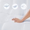 Pillow-Top Mattress Topper, Luxuriously Soft & Fluffy Thick Mattress Pad by California Design Den - image 2 of 4