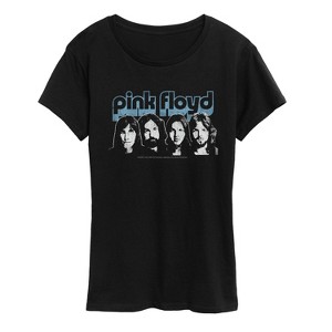 Women's - Pink Floyd - Pink Floyd Retro Band Short Sleeve Graphic T-Shirt - 1 of 4