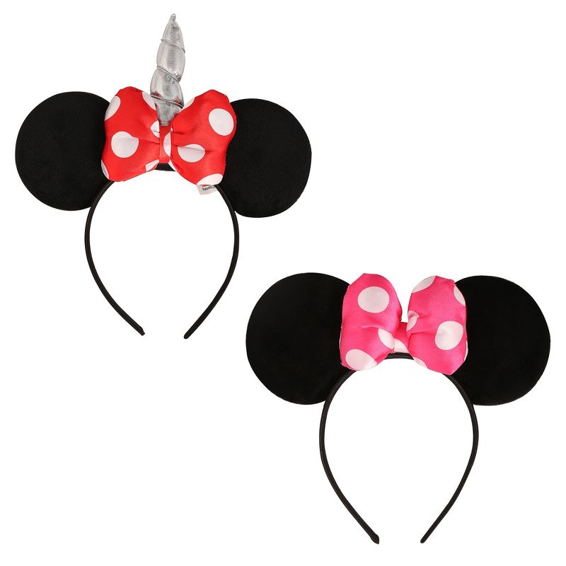 Disney Minnie Mouse Ears Costume Headbands - Polka Dot, Sequins, or Spiderweb, 4 of 6