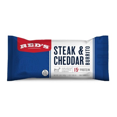 Red's Frozen Steak & Cheese Burrito - 5oz