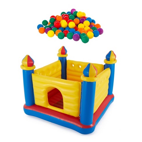 Intex Inflatable Jump O Lene Ball Pit Outdoor Castle Bouncer W