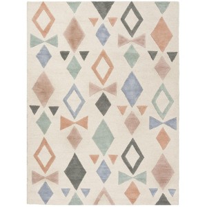 Safavieh Kids Bowties SFK901 Hand Tufted Indoor Rugs - Safavieh - 1 of 4