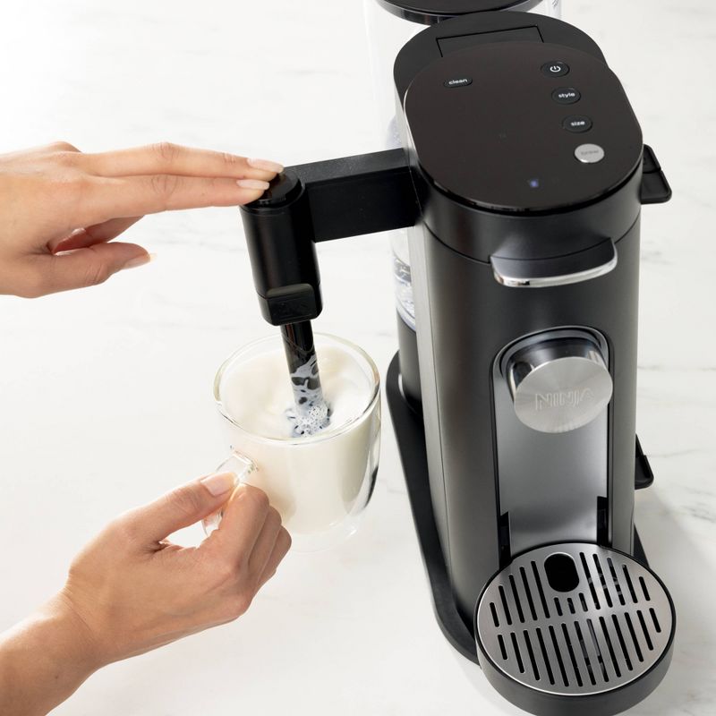 Ninja Pods &#38; Grounds Specialty Single-Serve Coffee Maker with Integrated Milk Frother - PB051, 5 of 14