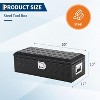 48 Inch Aluminum Truck Tool Box, Heavy Duty Diamond Plate Toolbox with Lock, Waterproof Trailer Tool Box for Pickup Bed & RV - 3 of 4