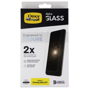 OtterBox Alpha Glass Series Tempered Glass for Samsung Galaxy A11 - Clear - 1 of 1