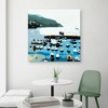 35" x 35" Boats by Bethann Lawson Unframed Wall Canvas - Masterpiece Art Gallery: Bedroom Decor, Vertical Canvas - 4 of 4