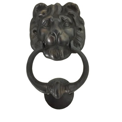 D-Art Collection  Lion Head Brass Door Knocker (Big)