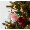 COZONY 12-Piece Shatterproof Fabric Covered Christmas Ball Ornaments - 4 of 4