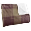 Texas State University Campus Plaid Spirit Silky Touch Super Soft Throw Blanket 50x60 - 3 of 4