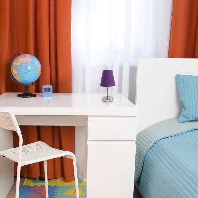 Creekwood Home 10.5" Iconic Mini Sand Nickel Table Lamp