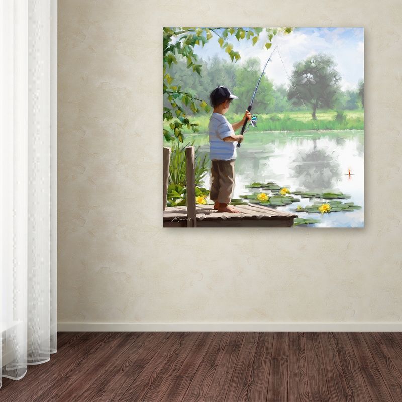 Trademark Fine Art -The Macneil Studio 'Boy Fishing' Canvas Art, 3 of 4