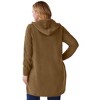 Woman Within Cable Cardigan Hoodie - 3 of 4