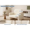 GustoWave 28.7'' W Chenille Single Sofa Chair, Spring Sponge Wood Frame Sofa Chair for Living Room - 4 of 4
